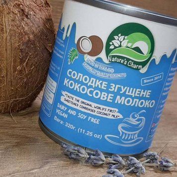 Згущене кокосове молоко Nature's Charm, 320 г MP-003 фото
